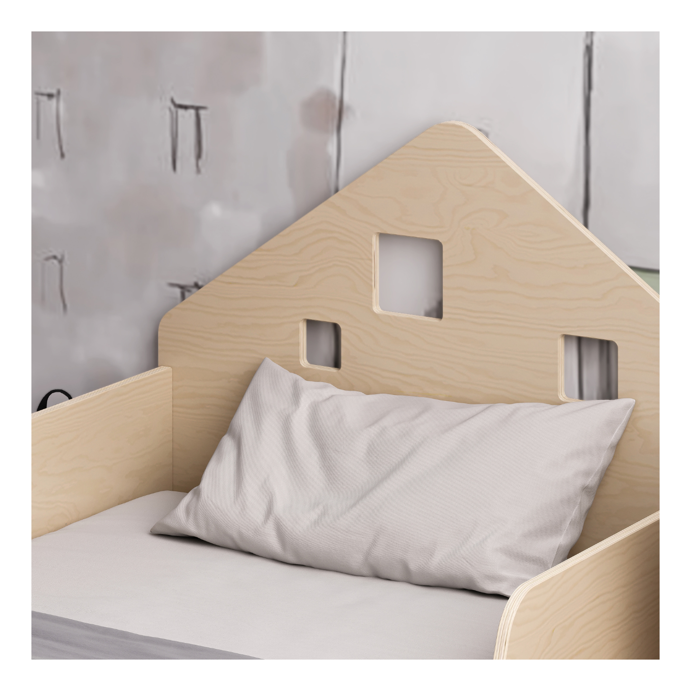 Lit Cabane Extensible Avec Éclairage Led