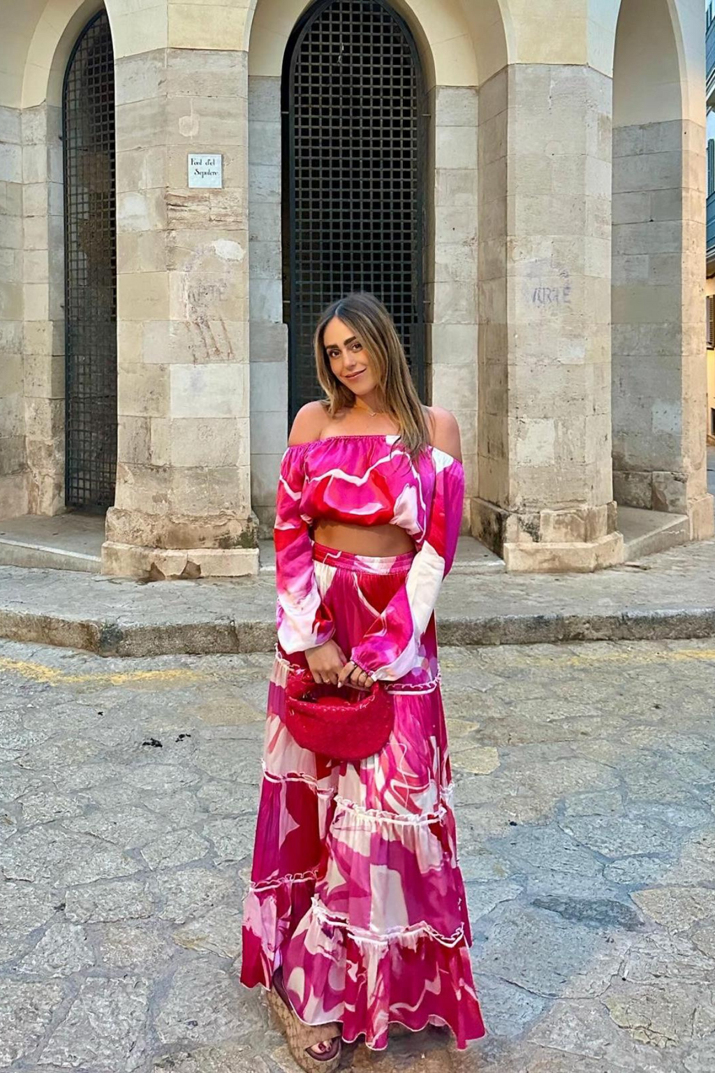 Top Joana - Pink Boa