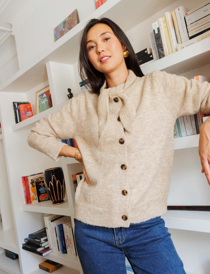 Cardigan Tortora Xabi