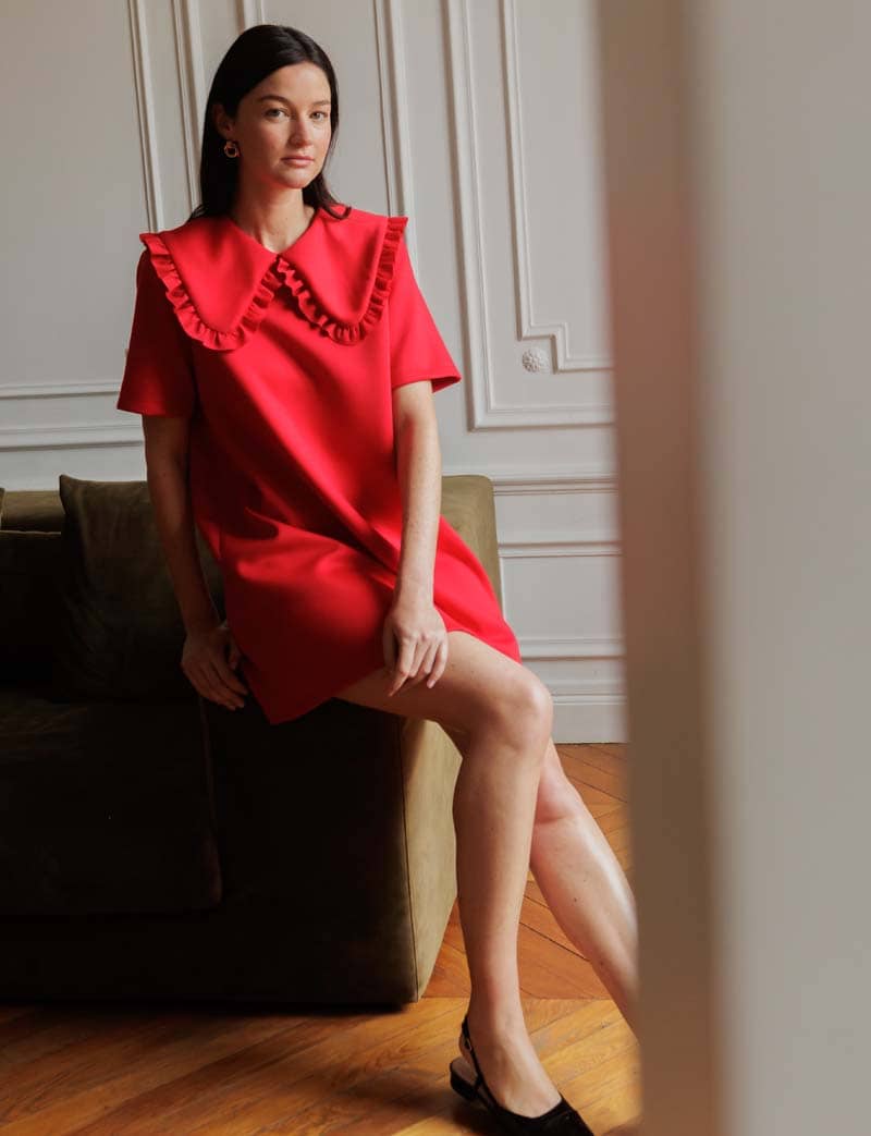 Robe Rouge Romane