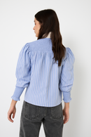 Blouse Nid D'Abeille Diplomatique Bleu