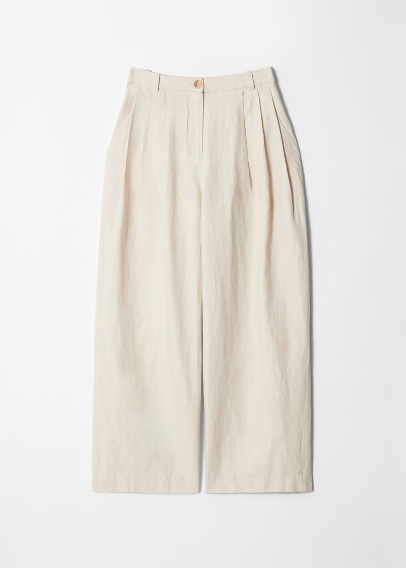 Trousers Es Marla Trs - Beige - Women