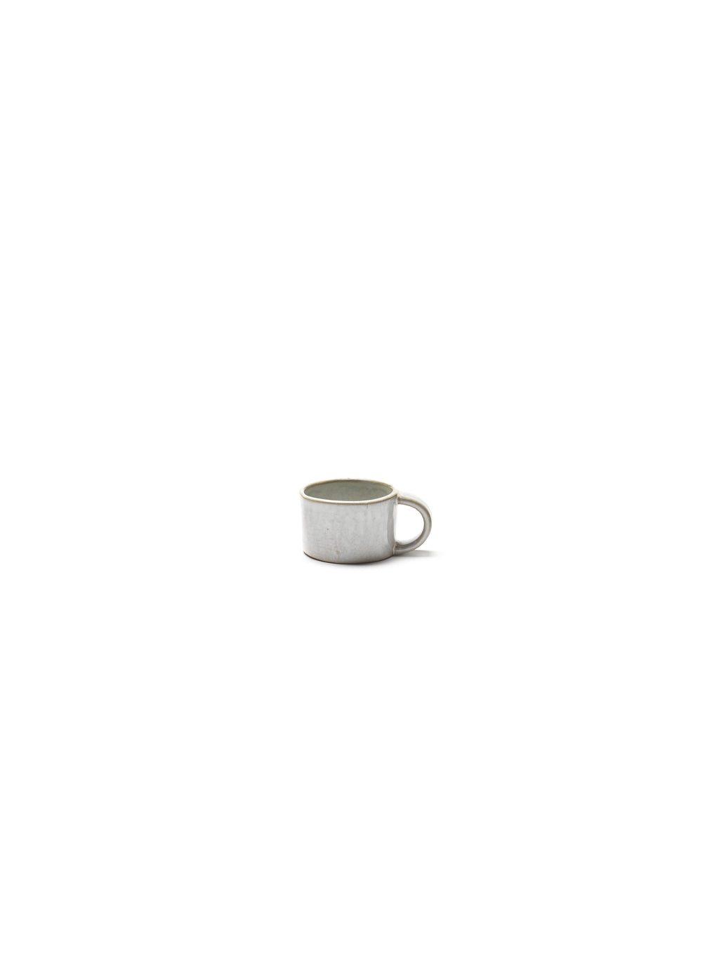La Mère - Lot De 2 Tasses À Ristretto - Grès - Blanc Cassé