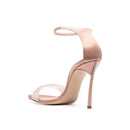 Sandales - Casadei 100Mm Blade Twenties Satin - Nude
