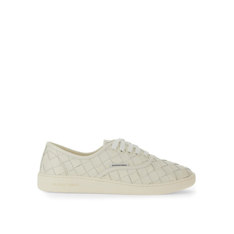 Sneakers - Bottega Veneta Intrecciato Leather - White