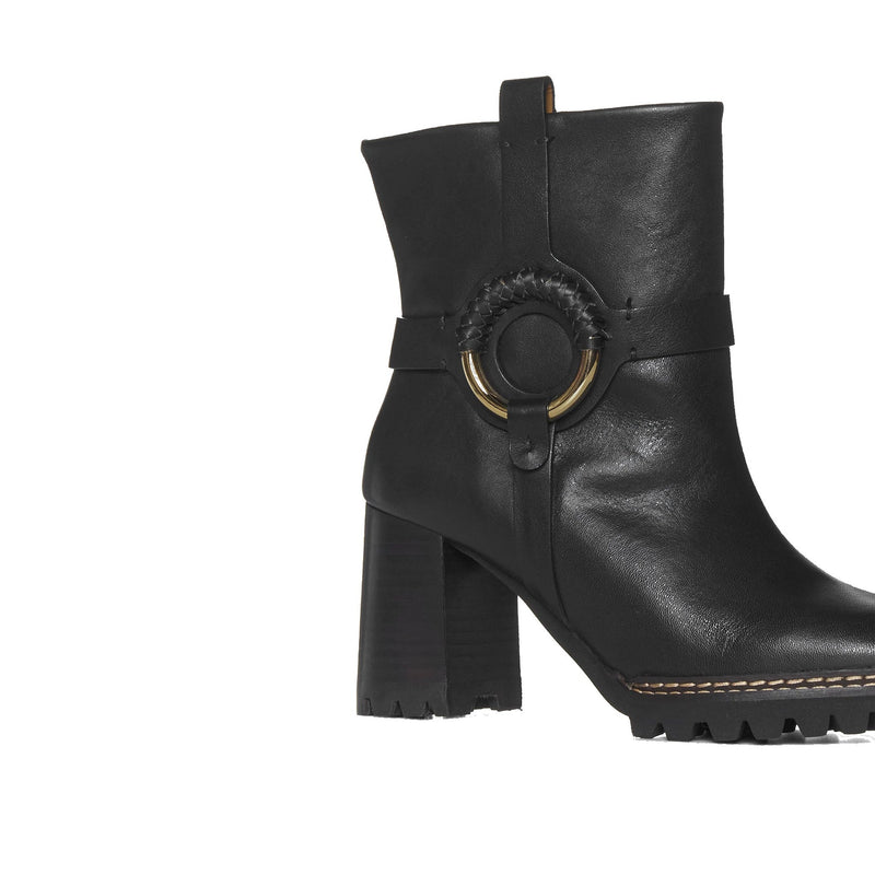 Bottes - See By Chloe Hana Leather  - Black