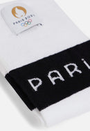 Lucas Blanc Paris 2024 - Chaussettes Mi-Hautes En Coton