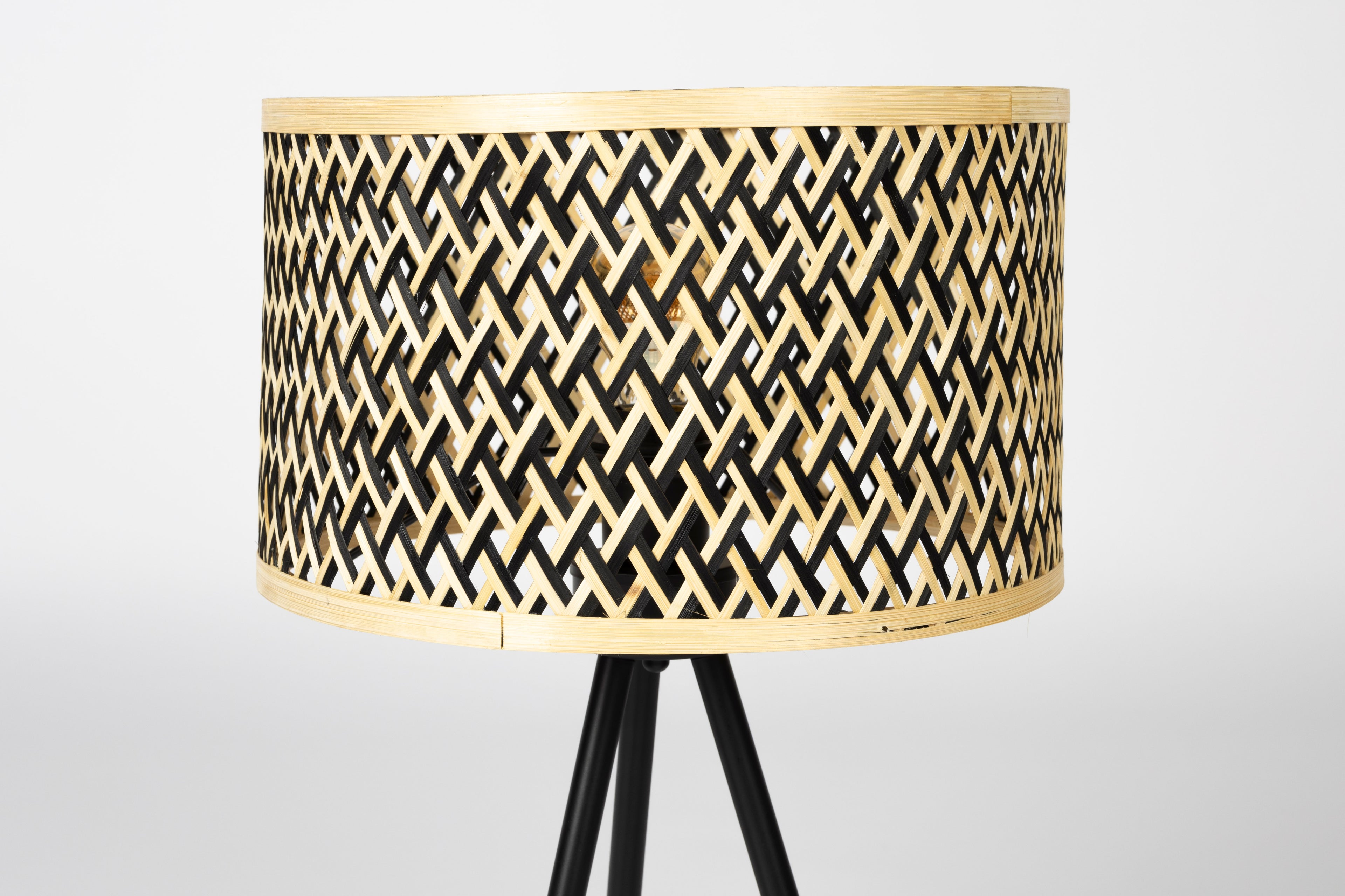 Isla Bambou - Table Lamp - Solid Bamboo - Beige