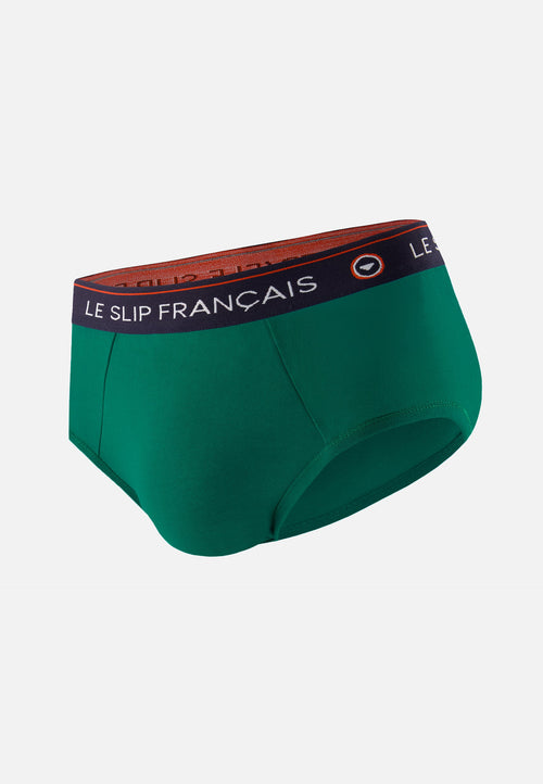 Slip En Coton - Intrépide Emeraude