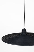 Balance L - Pendant light - Rattan - Black