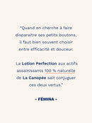 Reassurance La canopée perfection lotion