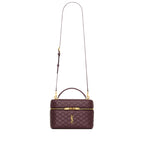 Saint Laurent - Bolso de tocador grande Gaby - Mujeres - Burdeos