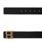 Balmain - Cinturón de piel - Mujeres - Negro