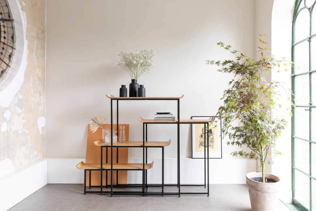 Flodka - Shelf - Plywood - Black