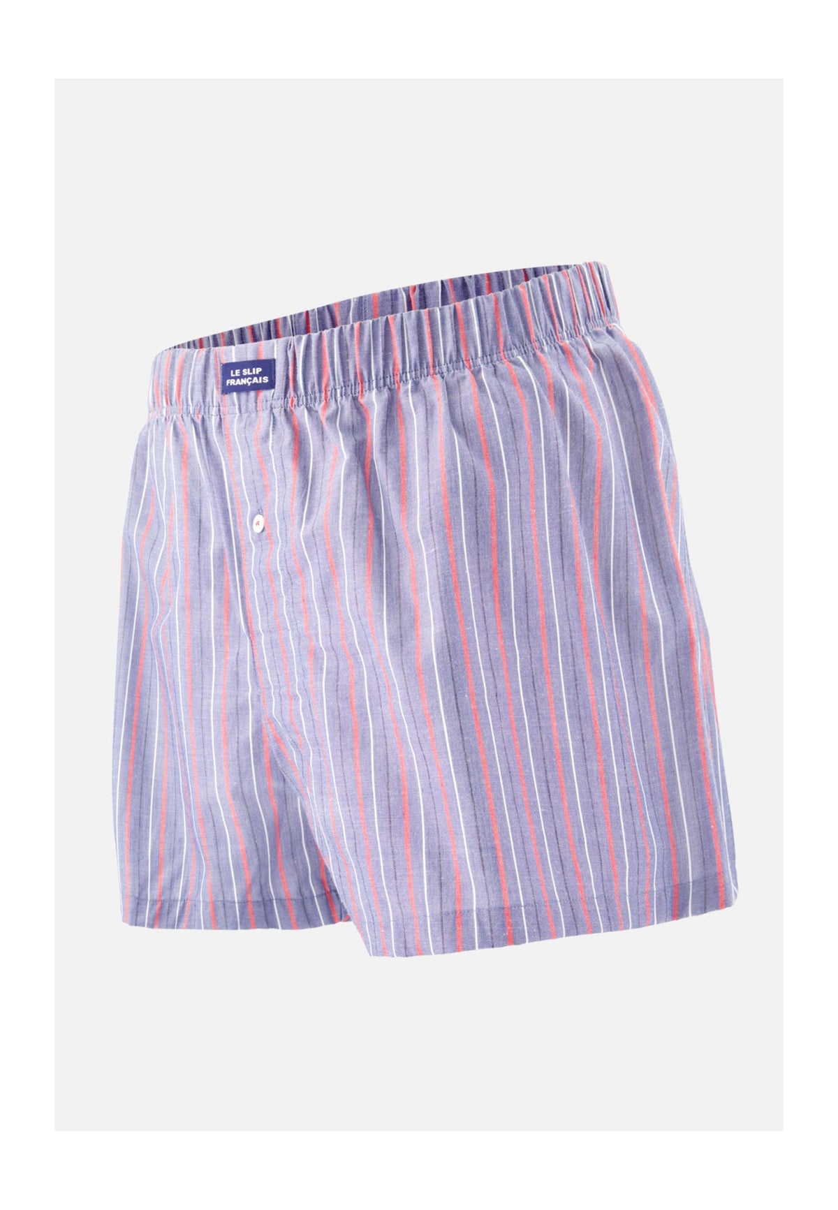 Jacques Tricolour Striped Cotton Boxer Shorts
