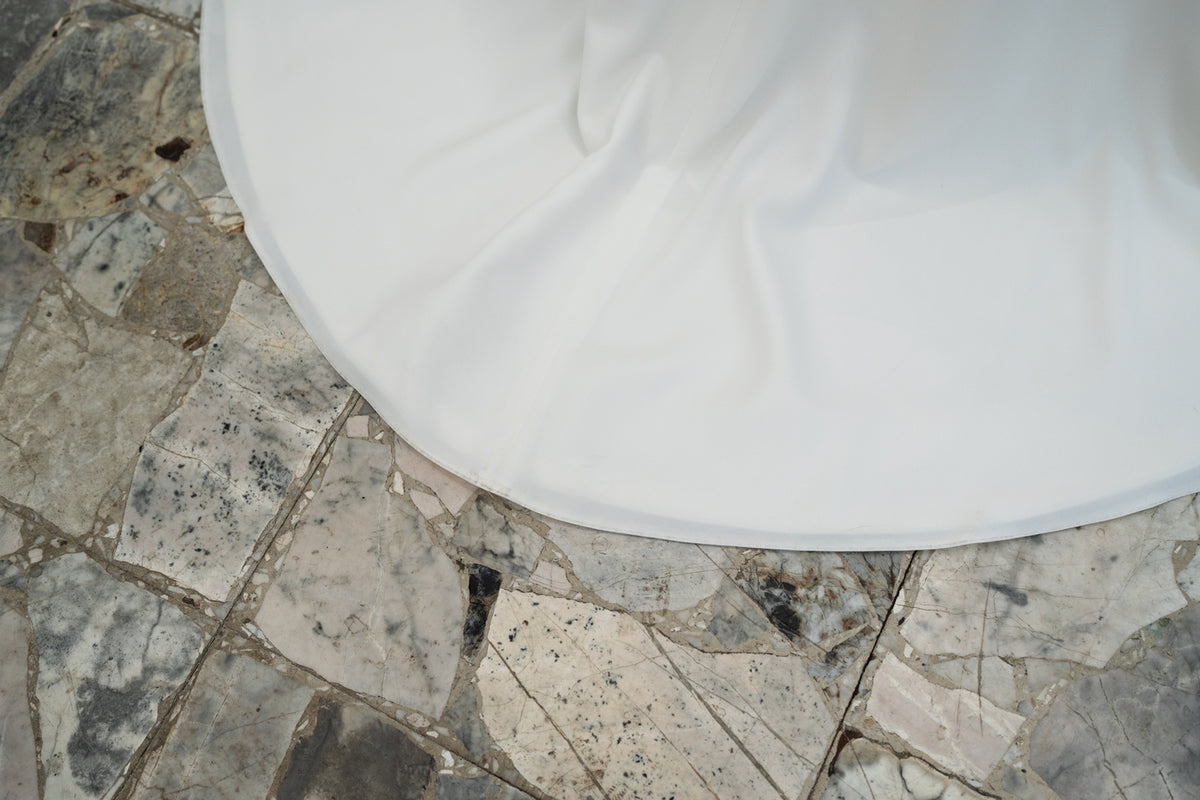 Robe De Mariée Aurore - Blanc Soie