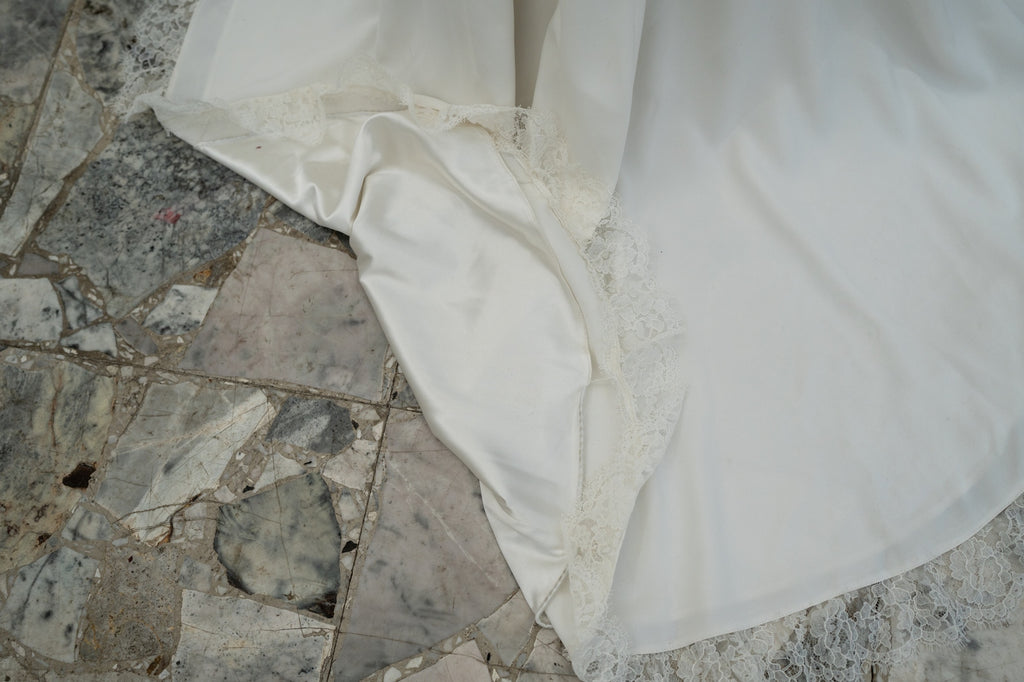 Abito Da Sposa Ingrid - Bianco Seta