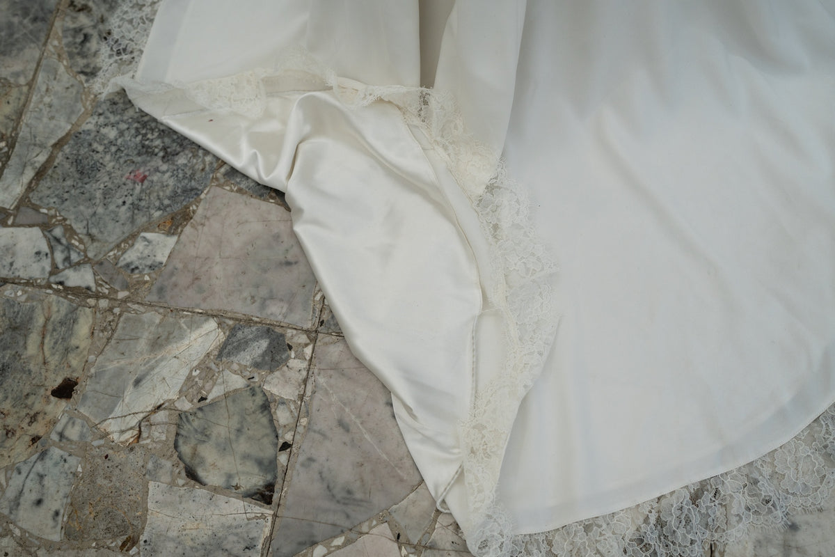 Abito Da Sposa Ingrid - Bianco Seta