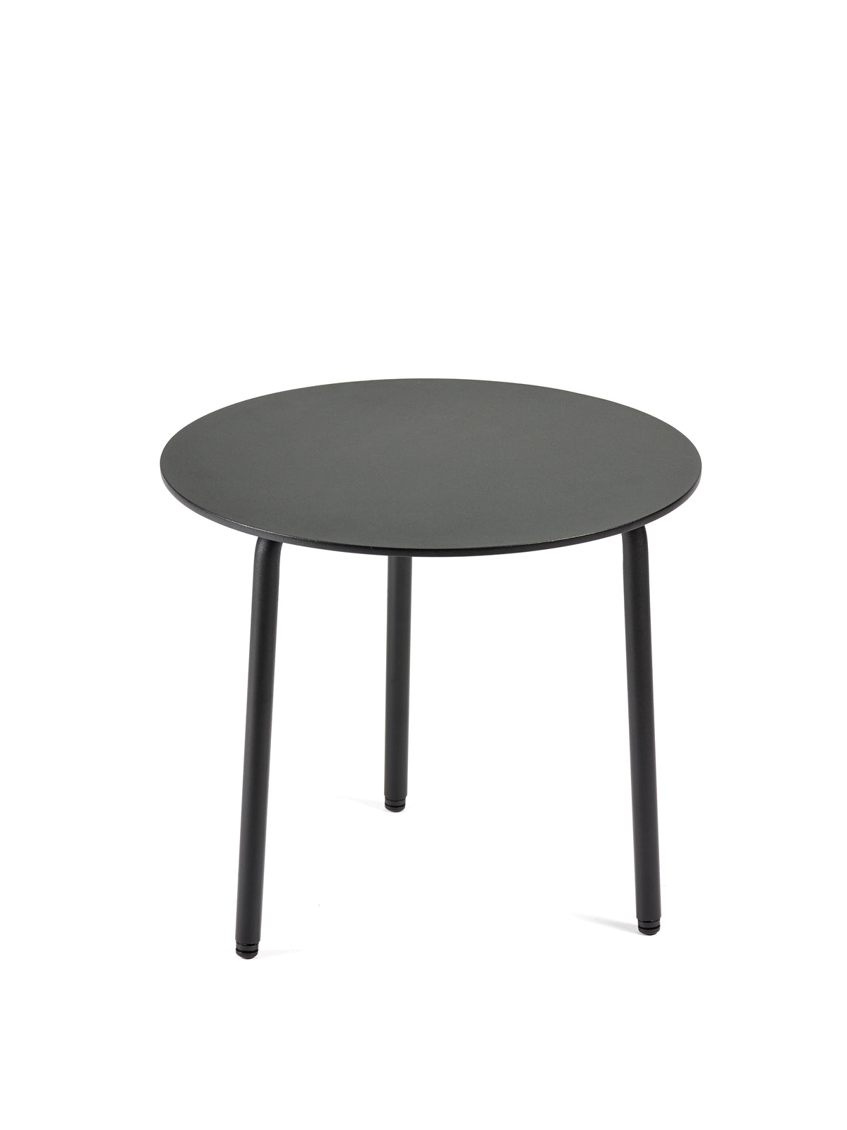 August - Table D'appoint Ronde - S - Aluminium - Noir