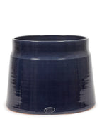 Glazed Shades - Pot De Fleurs - L - Terre Cuite - Bleu
