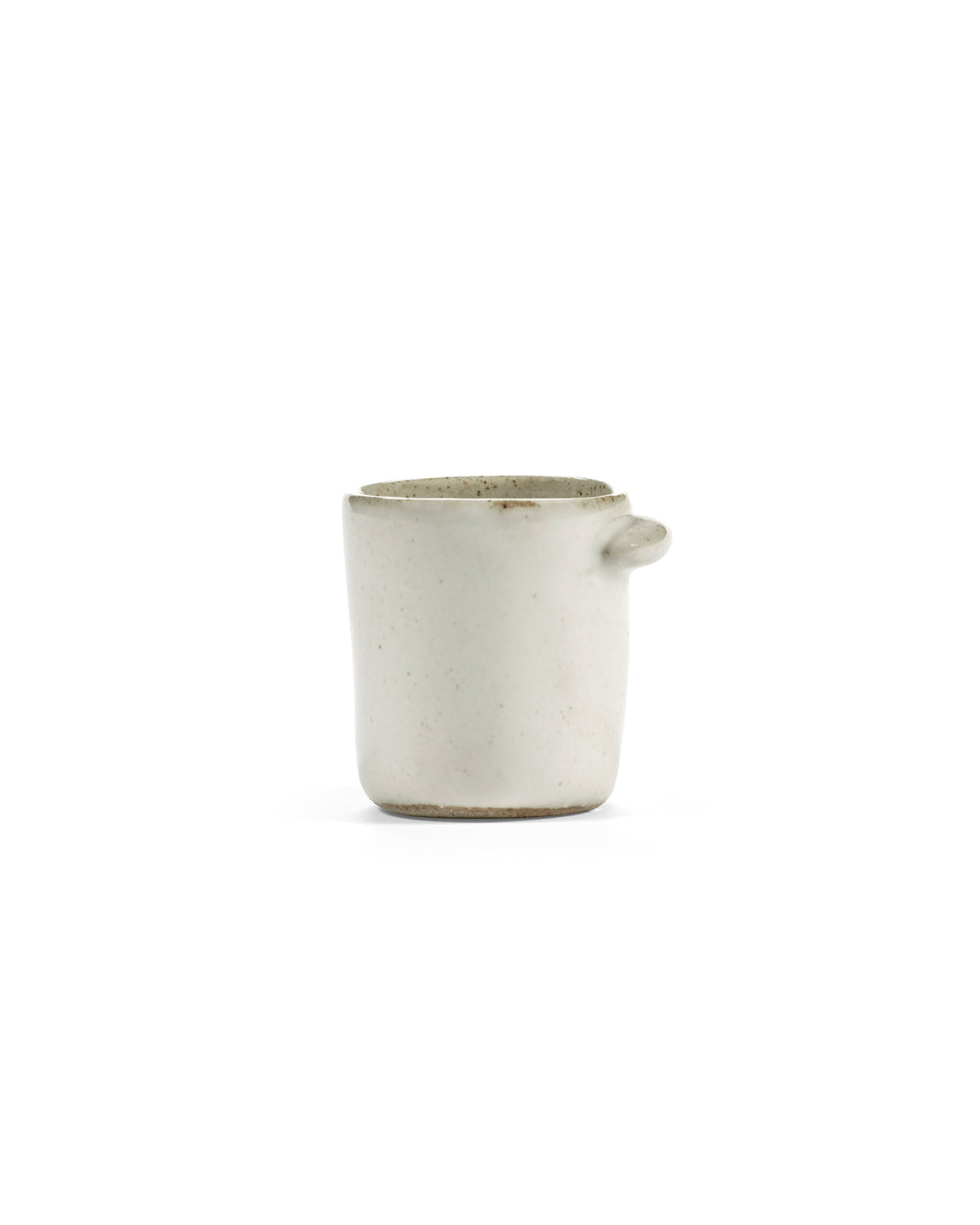Out Of Lines - Lot De 2 Tasses À Ristretto Sans Anse - Grès - Blanc Cassé