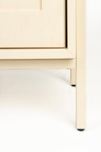 Faces - Side Table - Solid Oak - Beige