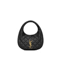 Saint Laurent - Bolso de mano Icarino acolchado - Mujeres - Negro