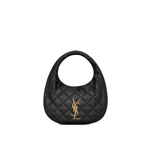 Saint Laurent Bolso de mano acolchado Icarino - Mujeres - Negro