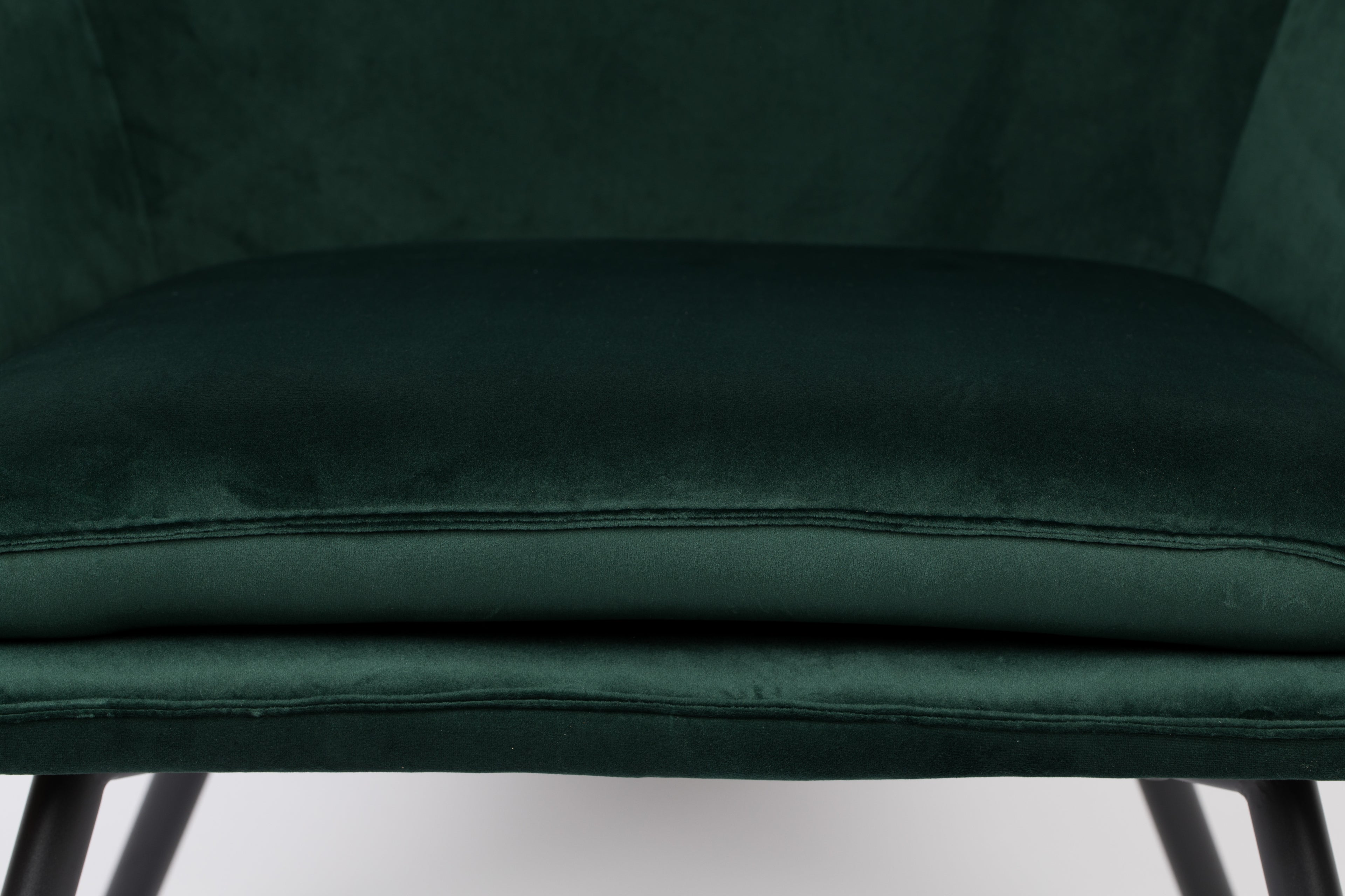 Bon Velours - Lounge Chair - Fabric - Green