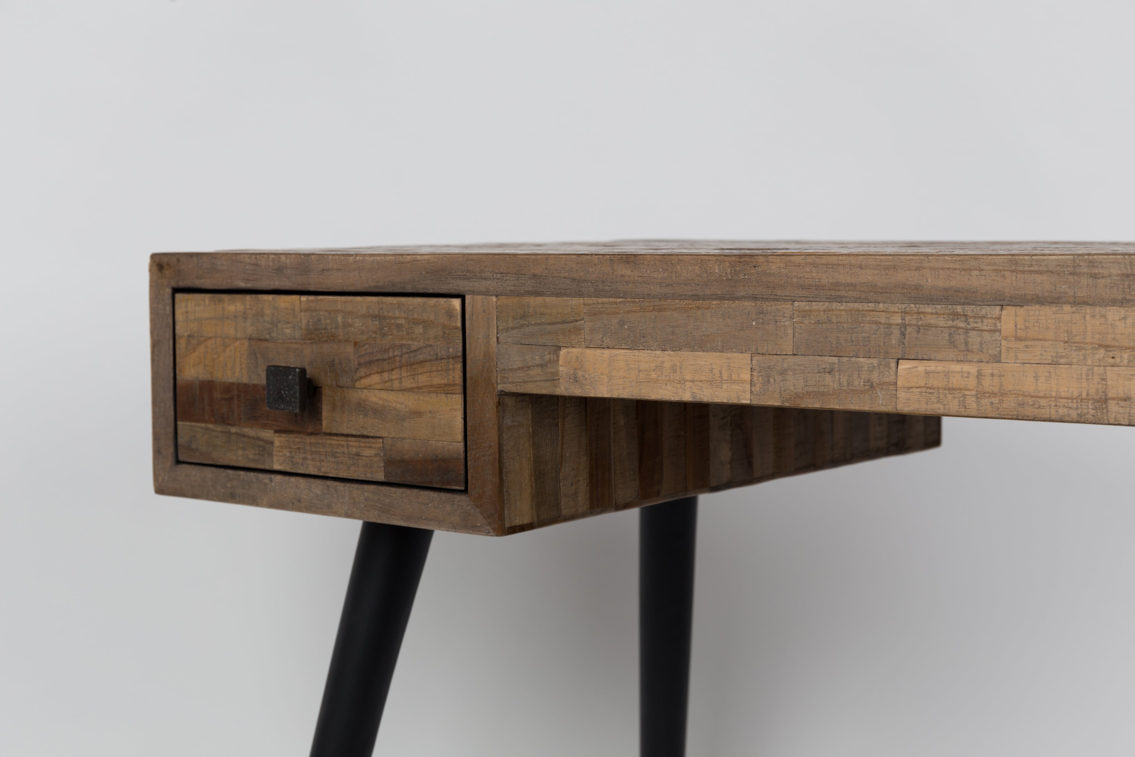 Leo - Desk - Teak - Brown