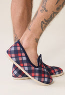Chaussons D'Intérieur En Laine - Pantoufles Tartan