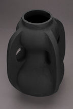 Thiago L - Vase - Aluminum - Black