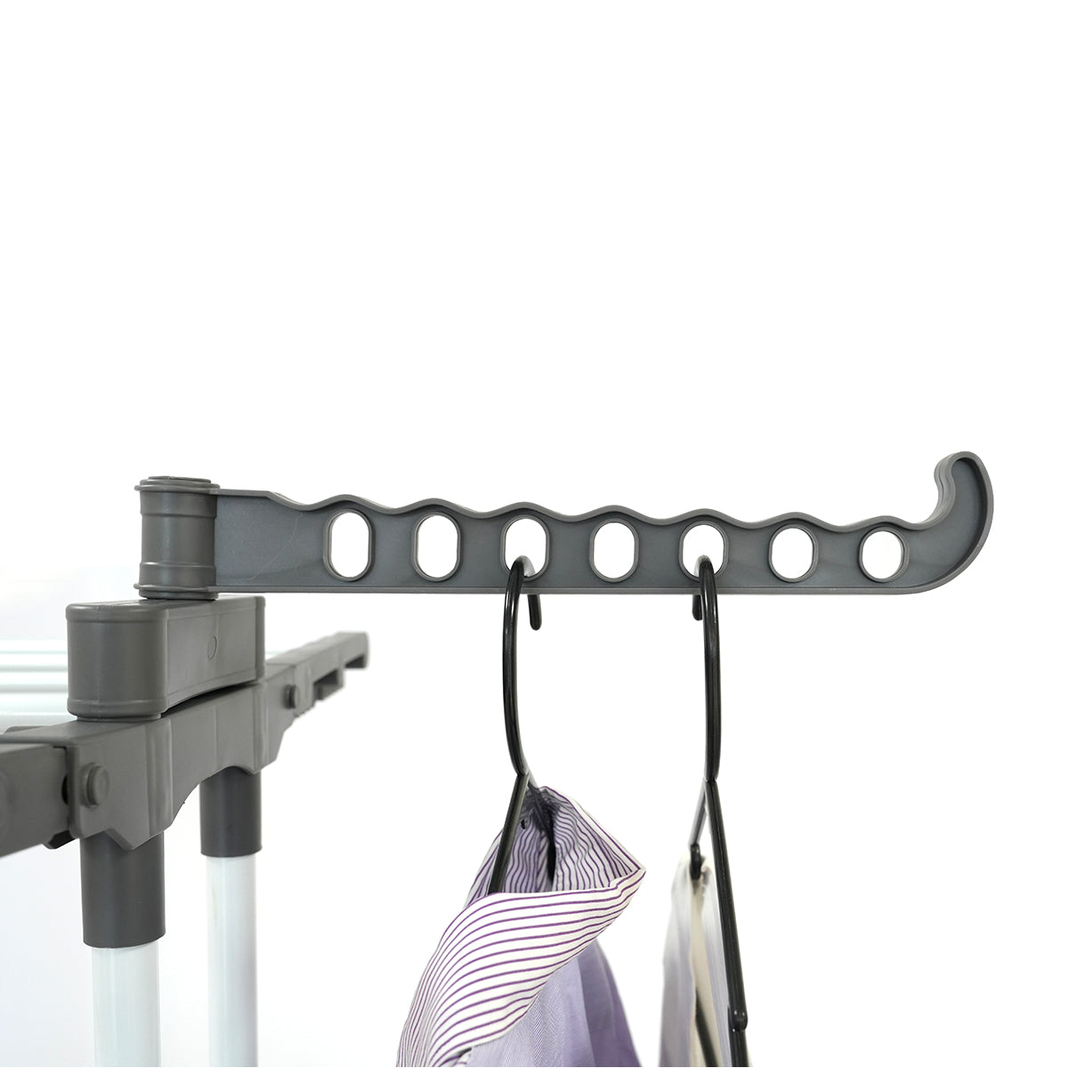 Étendoir À Linge Extra Xxl - 38M - 3 Niveaux - Gris