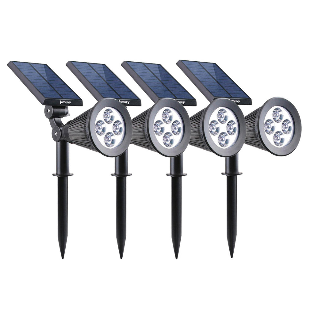 Spiky - Spot Solaire - Plastique - Noir