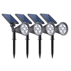 Spiky - Spot Solaire - Plastique - Noir