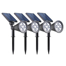 Foco solar - 4X Spiky W34