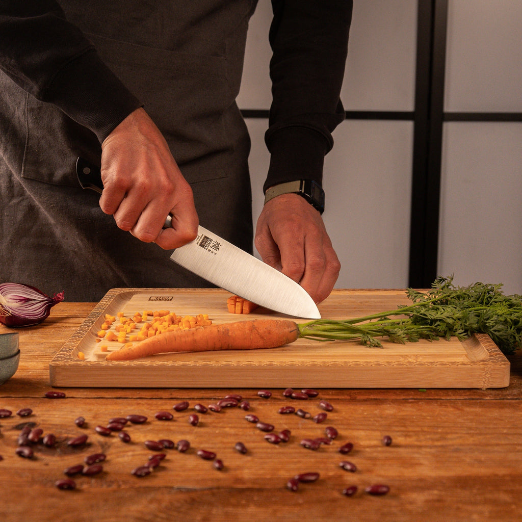 Collection Hashi Classique - Couteau Santoku - 17Cm