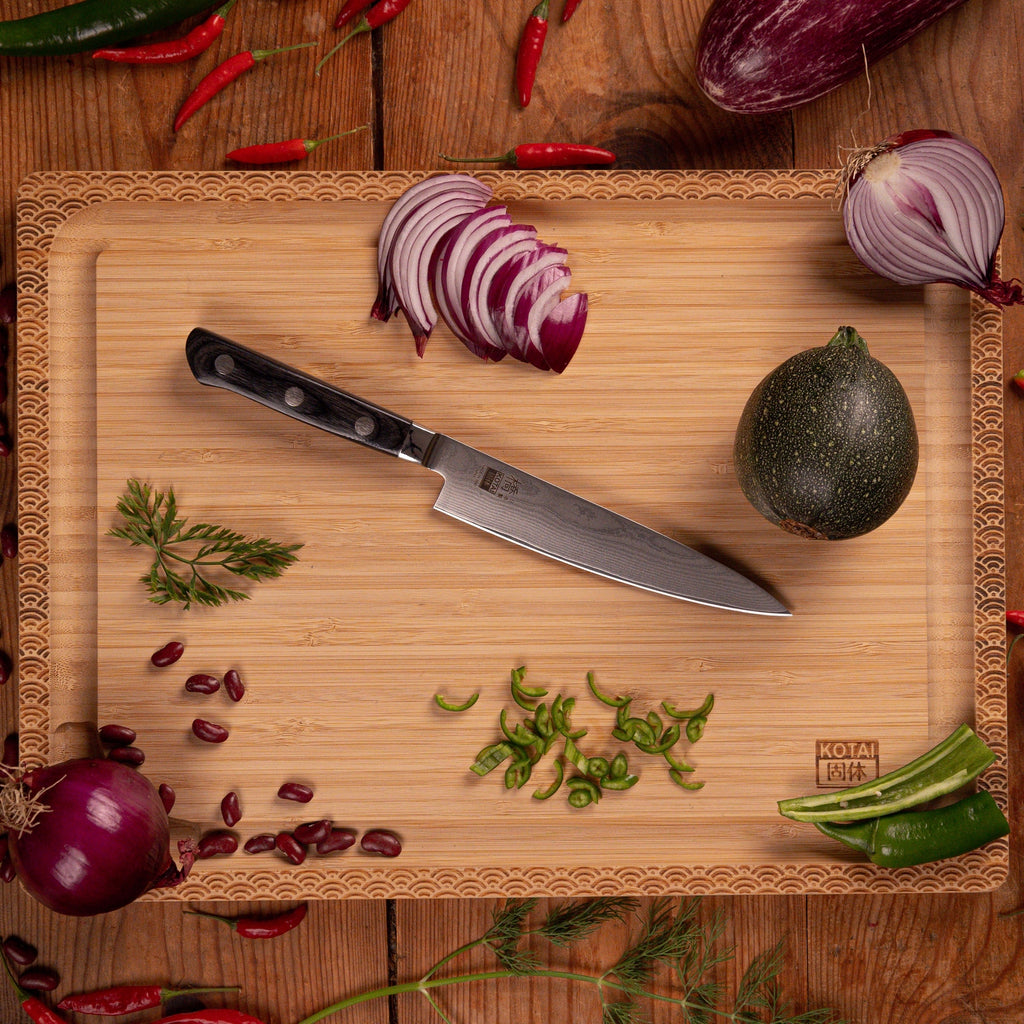 Hashi Damas Collection - Complete Deluxe Set 10 pieces: 5 knives + 5 accessories