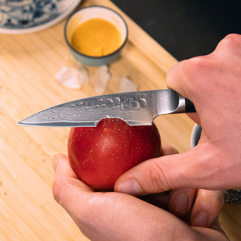 Couteau D’Office 10 Cm - Collection Pakka Damas