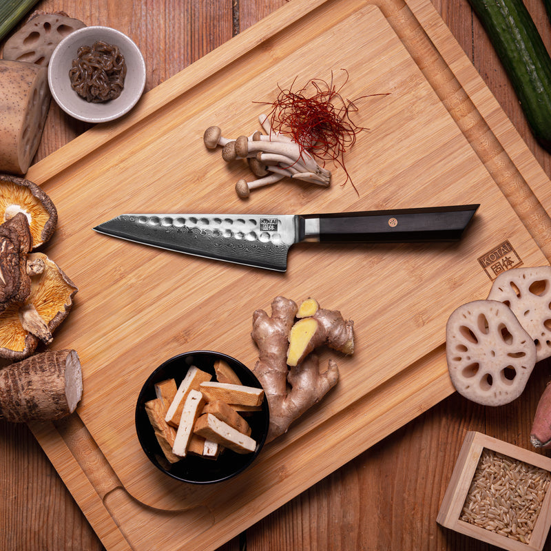 Couteau Universel Petty 13,5 Cm - Collection Bunka Damas