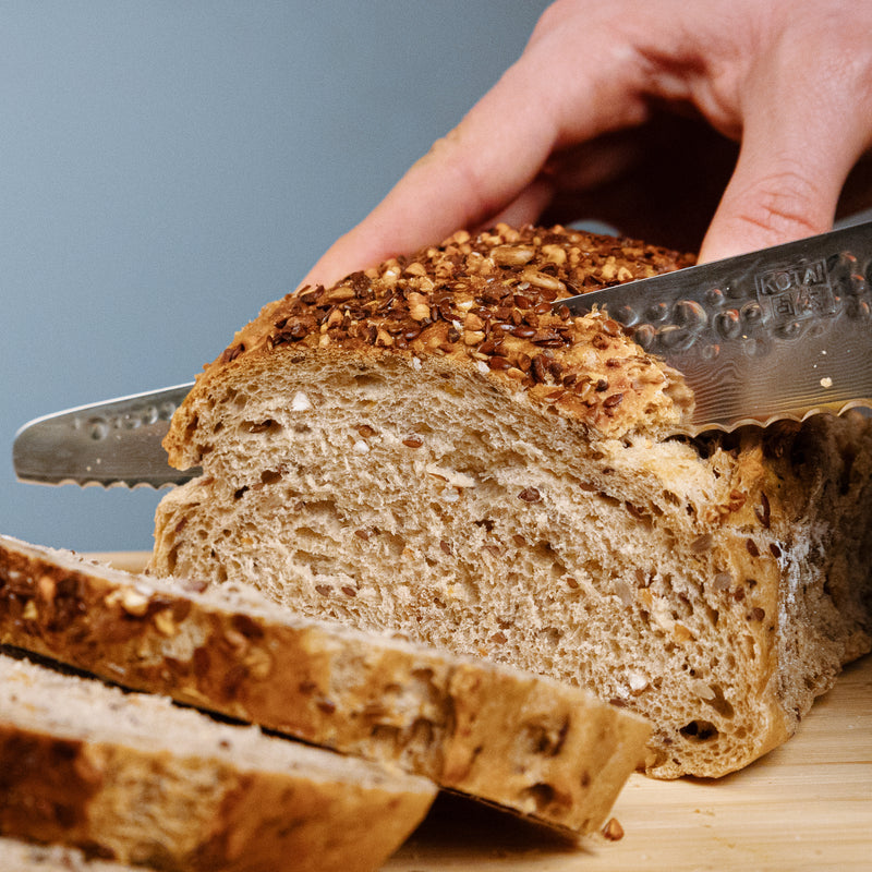 Couteau À Pain 20 Cm - Collection Pakka Damas