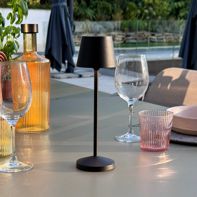 Cordless Table Lamp - 9X Emily Black