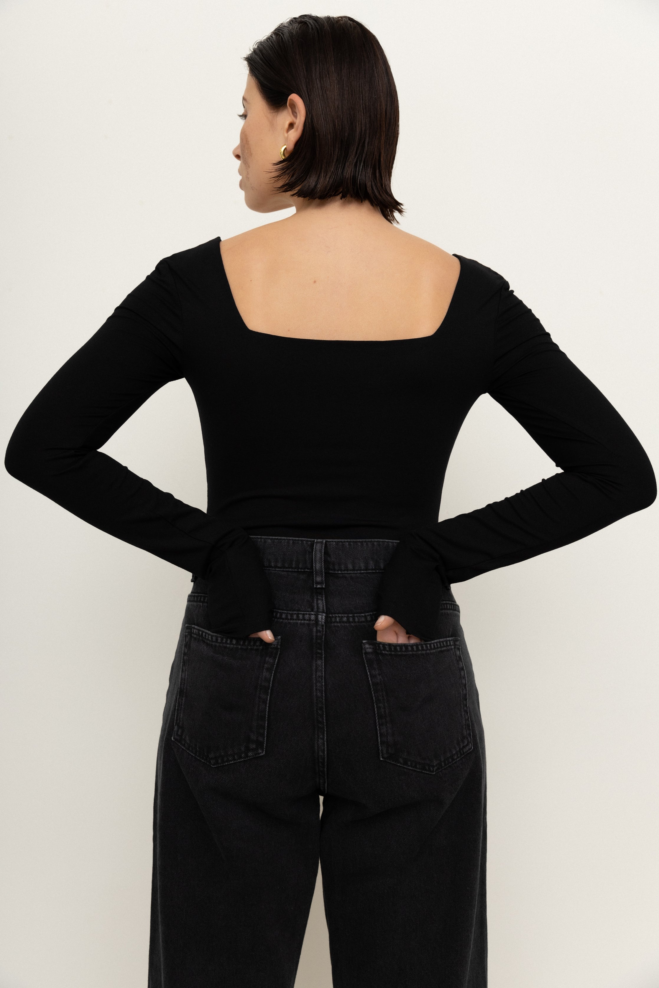 Mali Top - Warm Sand / Black