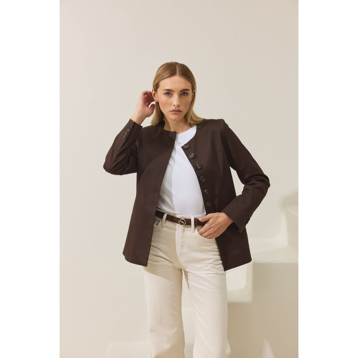 Chaqueta Le Nicholson - Marrón oscuro