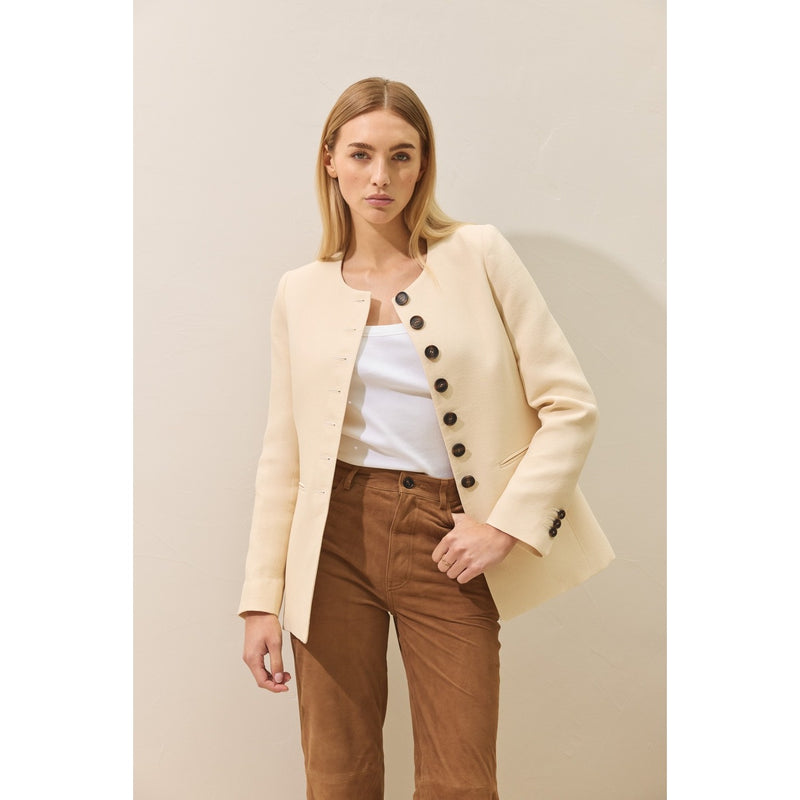 Chaqueta Le Nicholson - Crudo - Mujer