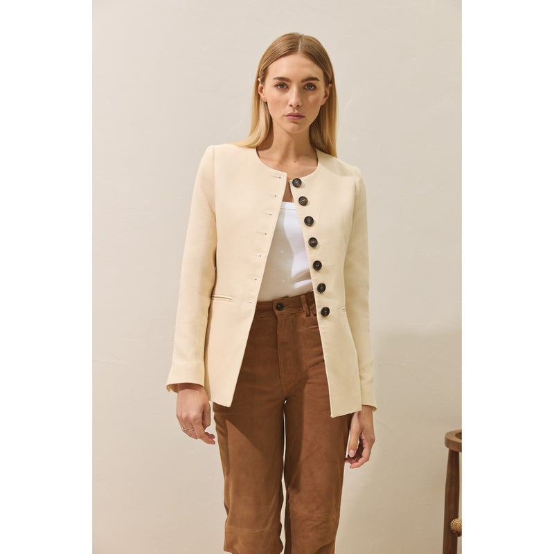 Chaqueta Le Nicholson - Crudo - Mujer
