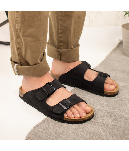 Sandalias negras - Hombre