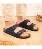 Sandalias azules - Hombre