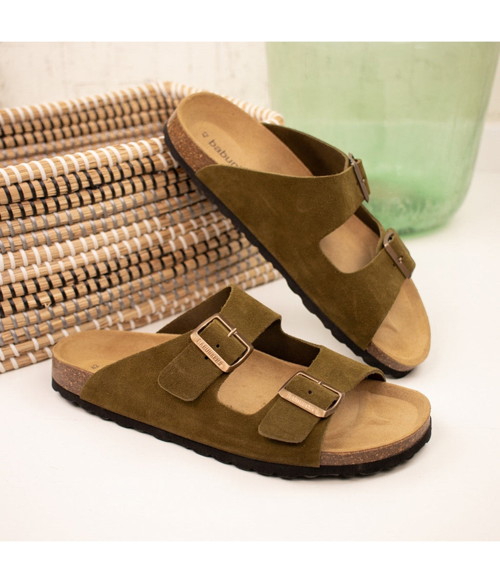 Sandalias Verde - Hombre