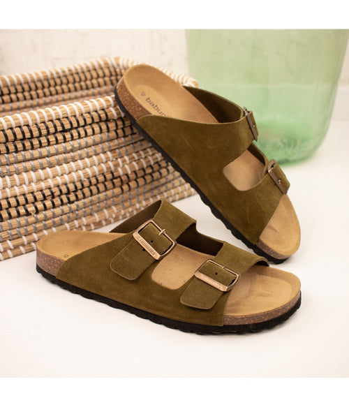 Sandales Vert - Homme